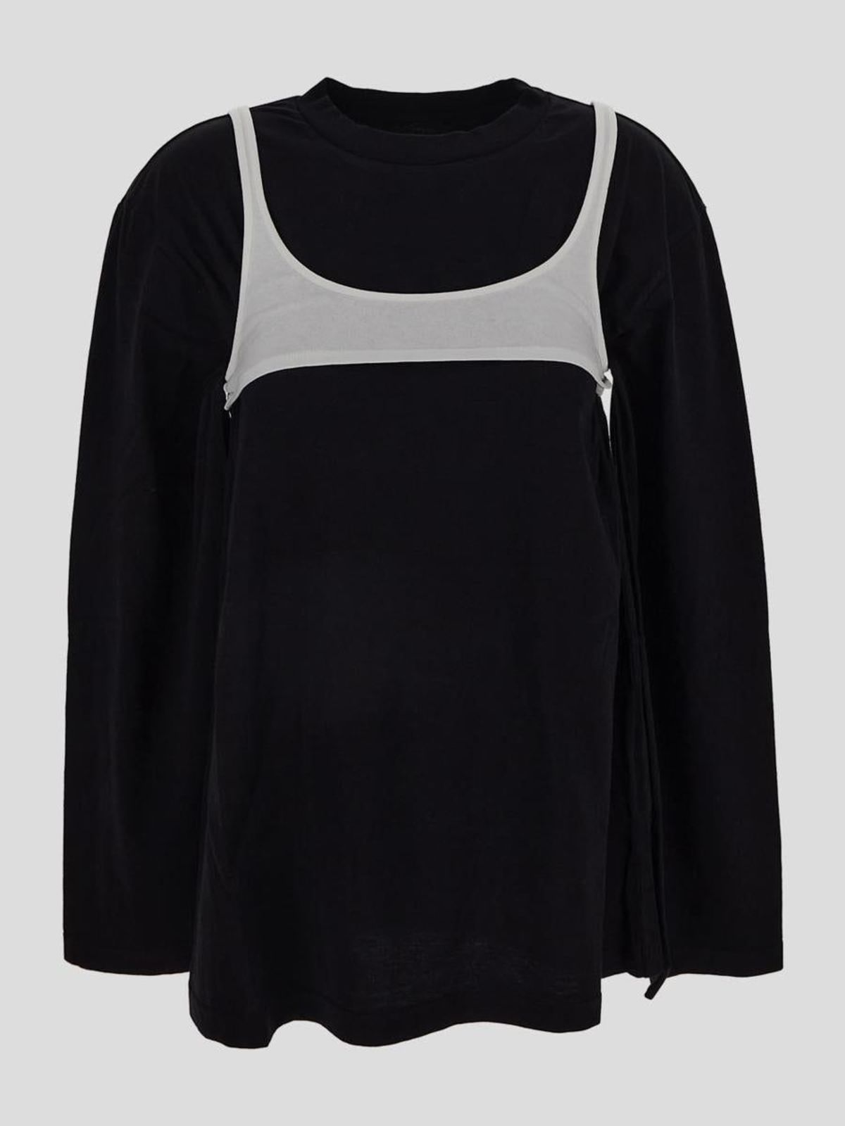 MM6 Maison Margiela Long-Sleeves T-Shirt | Garmentory
