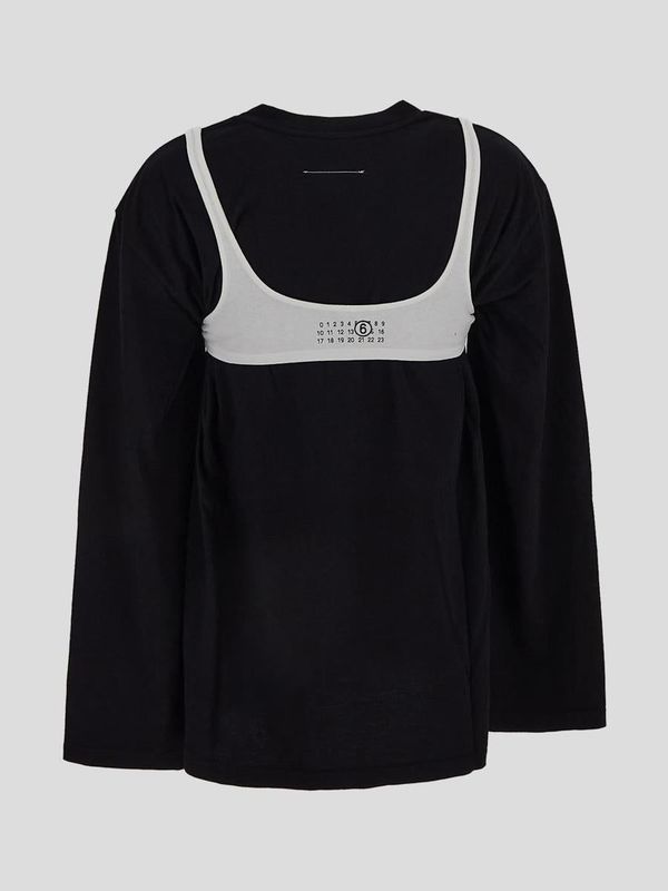MM6 Maison Margiela Long-Sleeves T-Shirt | Garmentory