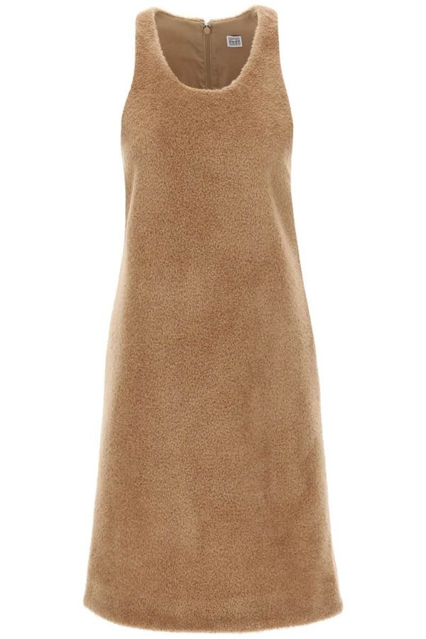 Toteme wool teddy mini dress | Garmentory