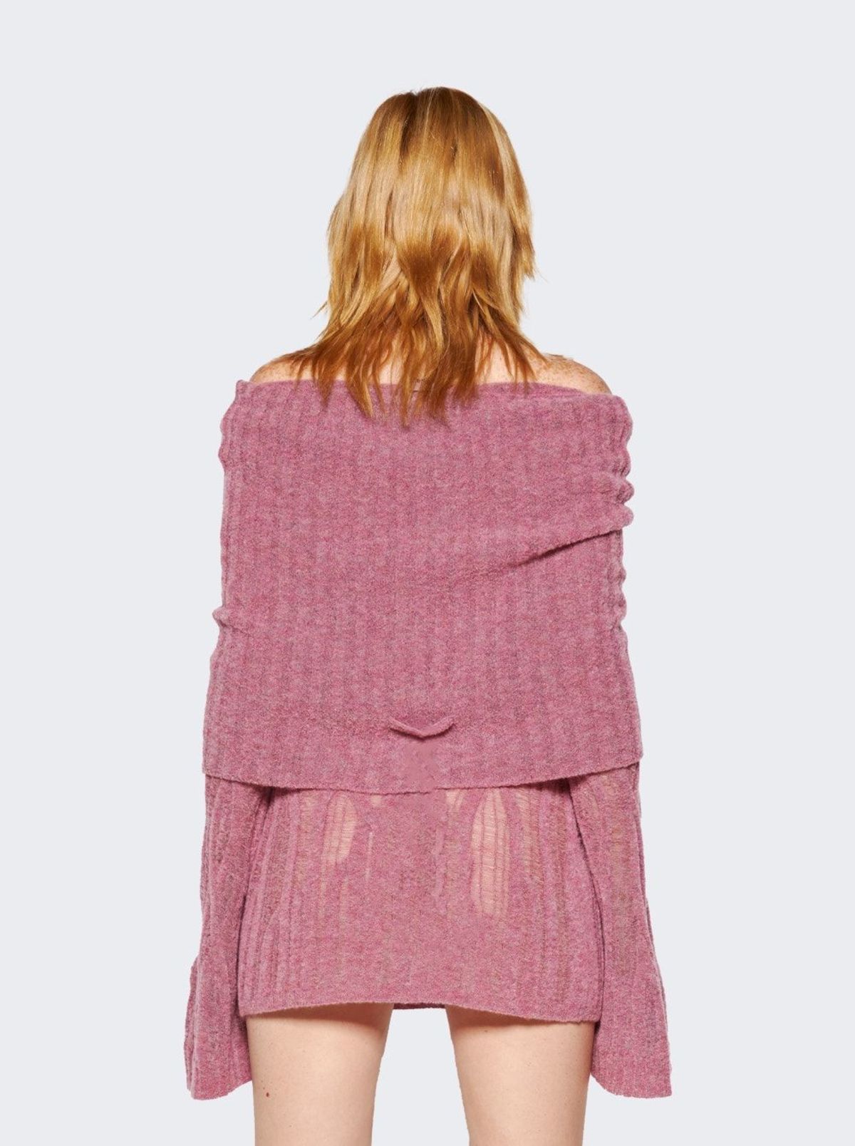 X Knwls Long Sleeve Mini Knit Dress | Garmentory