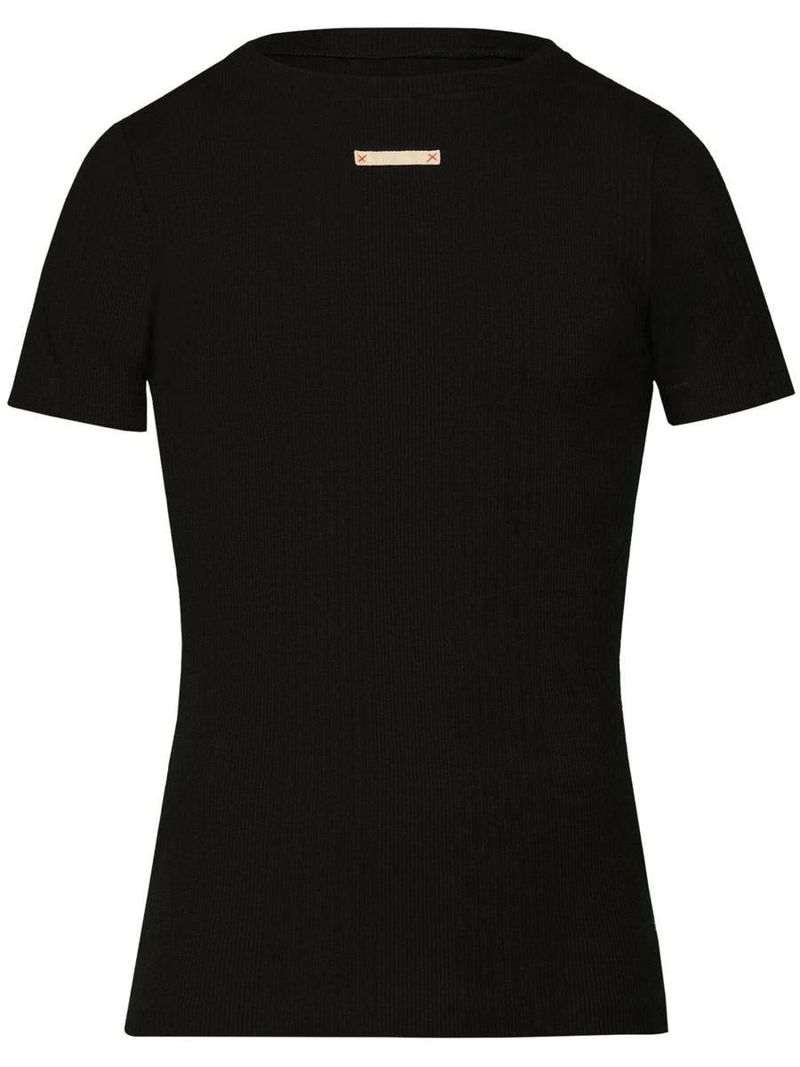 Tシャツ・カットソー Maison Margiela T-Shirt With Ribbed Fabric MAISON MARGIELA T-shirt With Ribbed Fabric - T-Shirts