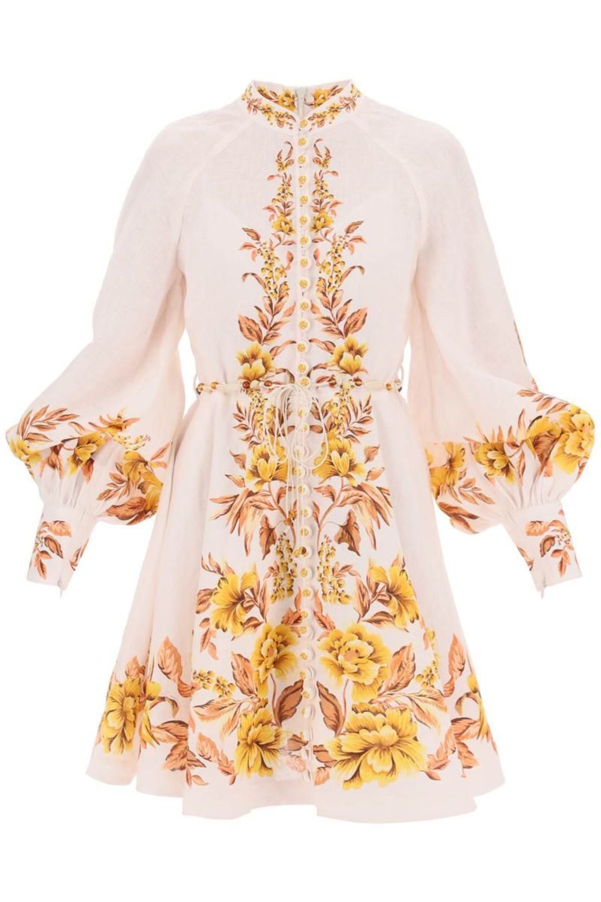 Zimmermann 'vacay' mini dress with floral motif | Garmentory