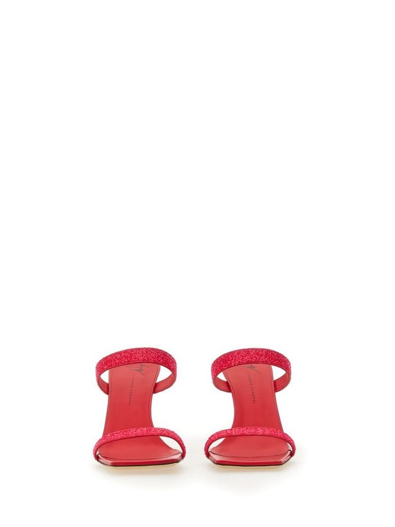 サンダル・ミュール GIUSEPPE ZANOTTI FW22 MULES WITH GLITTER (I200014_003) GIUSEPPE ZANOTTI MULES WITH GLITTER | Garmentory