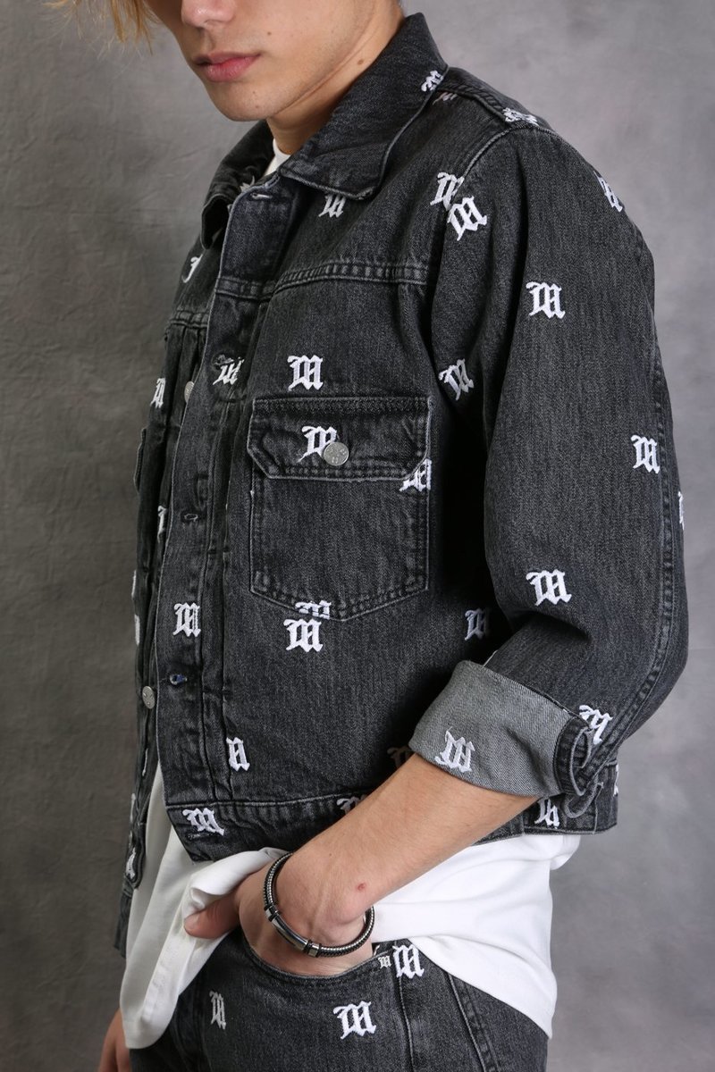 MISBHV Monogram Denim Jacket