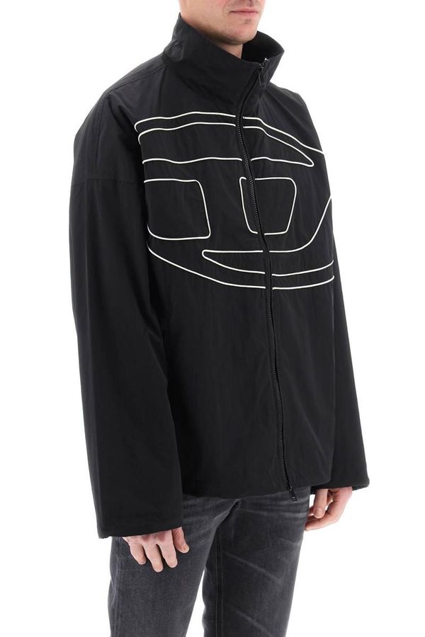 Diesel j-vatel jacket with oval d logo | Garmentory