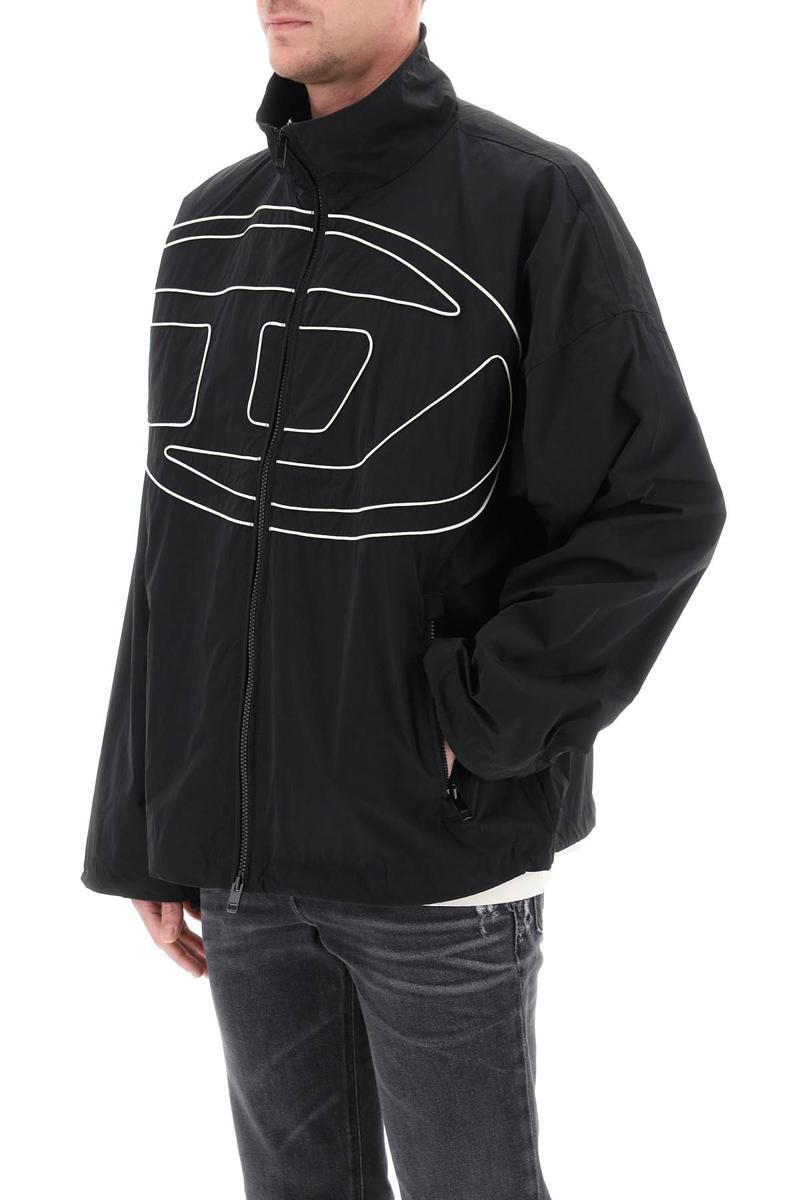 ★送料・関税込【DIESEL】T OVAL JACKET W-OVAL Man: Oversized down jacket with mega logo | Diesel