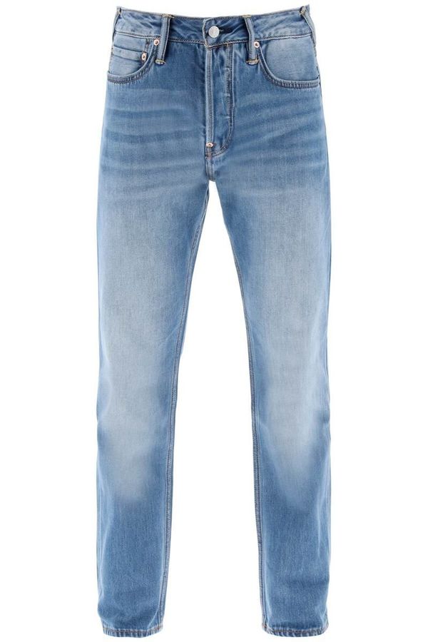デニム・ジーパン [EVISU] Back Pocket Embroidery Slim Fit Low Denim Pants MEN - BOTTOMS - JEANS – EVISU