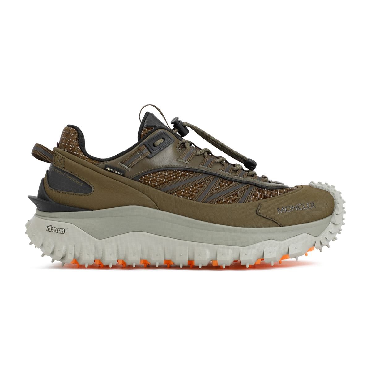 【24AW NEW】MONCLER_men / TRAILGRIP メッシュスニーカー Moncler Trailgrip GTX lace-up Sneakers | Green | FARFETCH