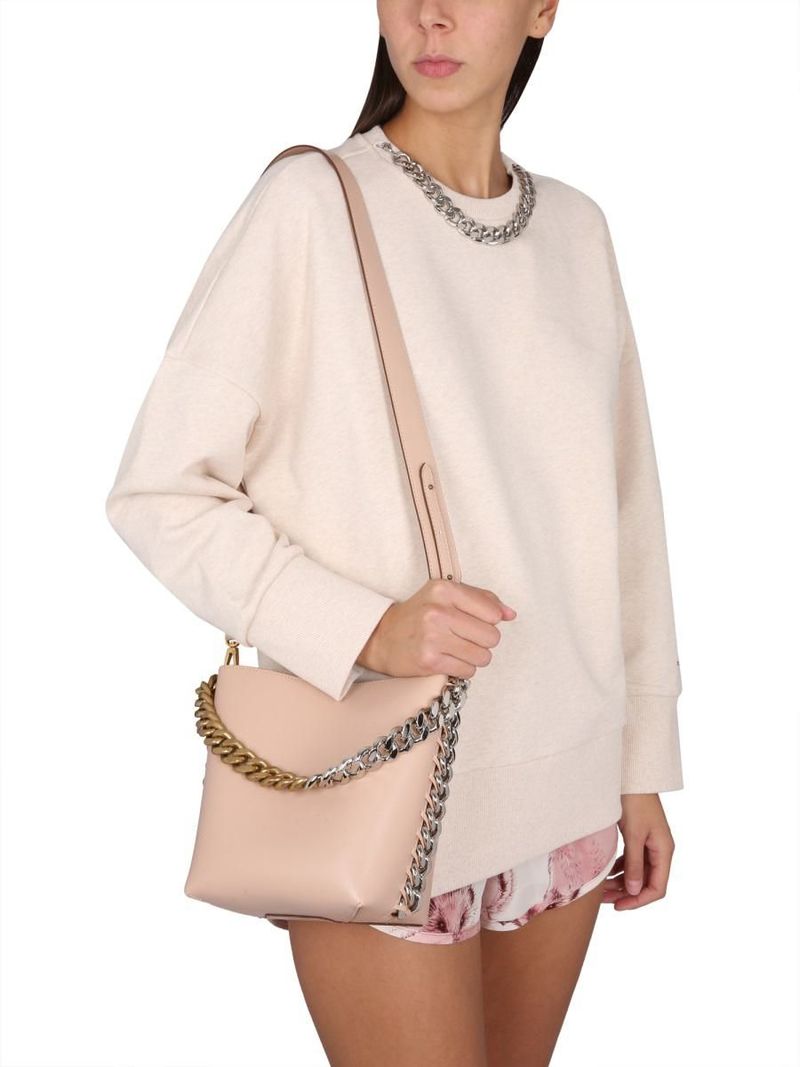 その他 Stella McCartney FALABELLA SWEATSHIRT (6J0109_3SPX149023) Stella Mccartney Sweatshirt with removable chain detail