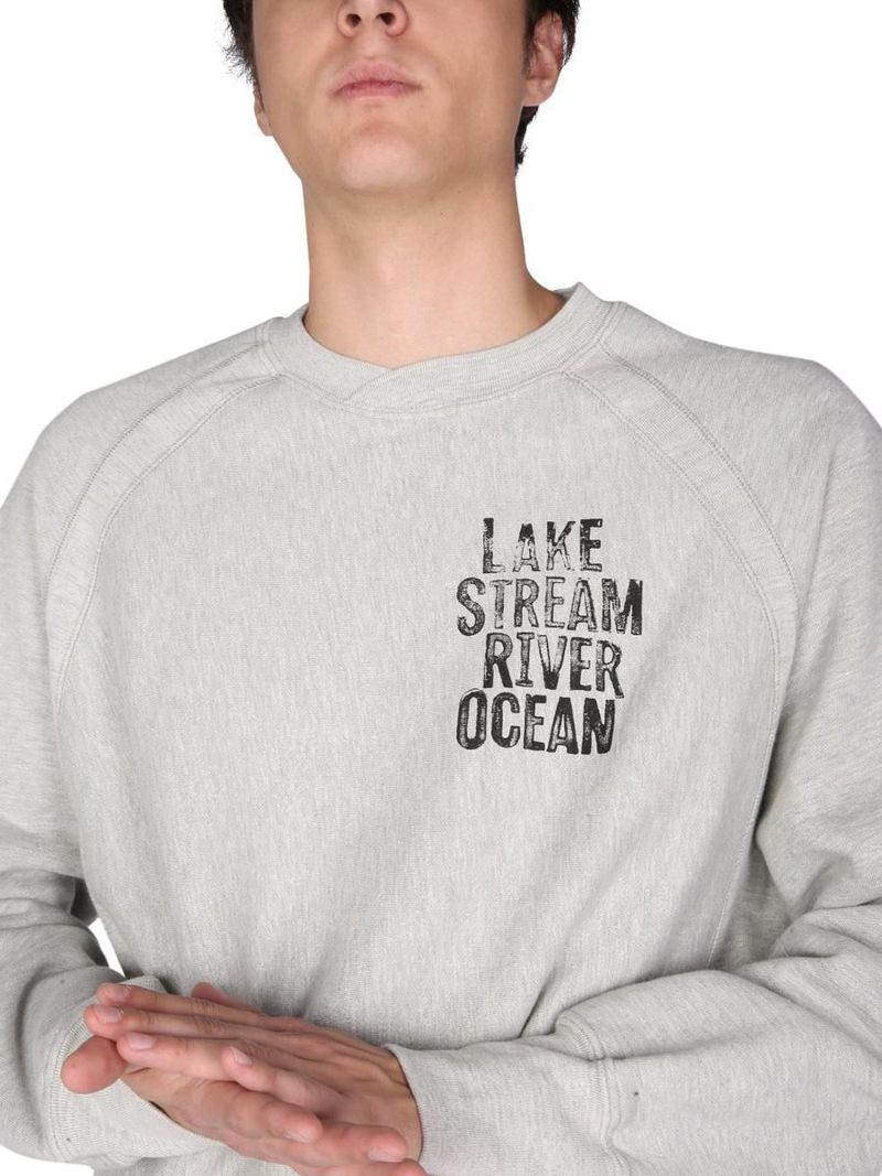パーカー・フーディ Engineered Garments PRINTED SWEATSHIRT (21F1B021B_NP084) ENGINEERED GARMENTS PRINTED SWEATSHIRT | Garmentory