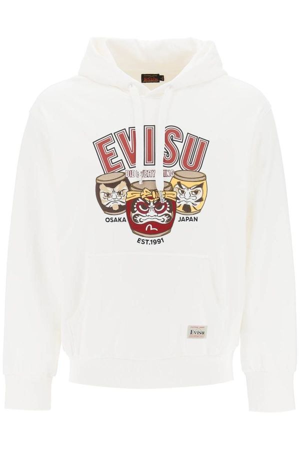 Evisu hoodie with embroidery and print | Garmentory