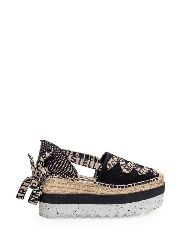 サンダル・ミュール Stella McCartney GAIA ESPADRILLAS LOW (800159N0222 1073) Women White Gaia Platform Espadrilles | Stella McCartney US