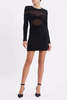 REBECCA VALLANCE Simone Mini Dress - Black - Thumbnail 2