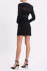 REBECCA VALLANCE Simone Mini Dress - Black - Thumbnail 5