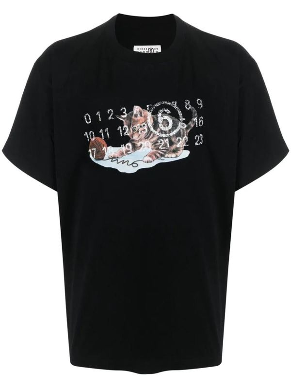 【10％OFF】 MM6 MAISON MARGIELA T-SHIRT WITH PRINT | Garmentory トップス