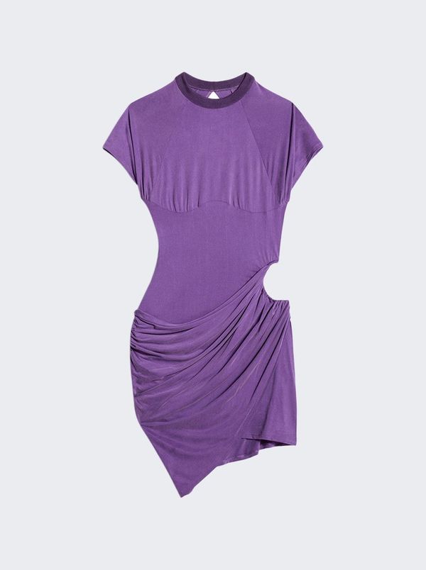 jacquemus purple dress Jacquemus La Robe Cavaou Midi Dress