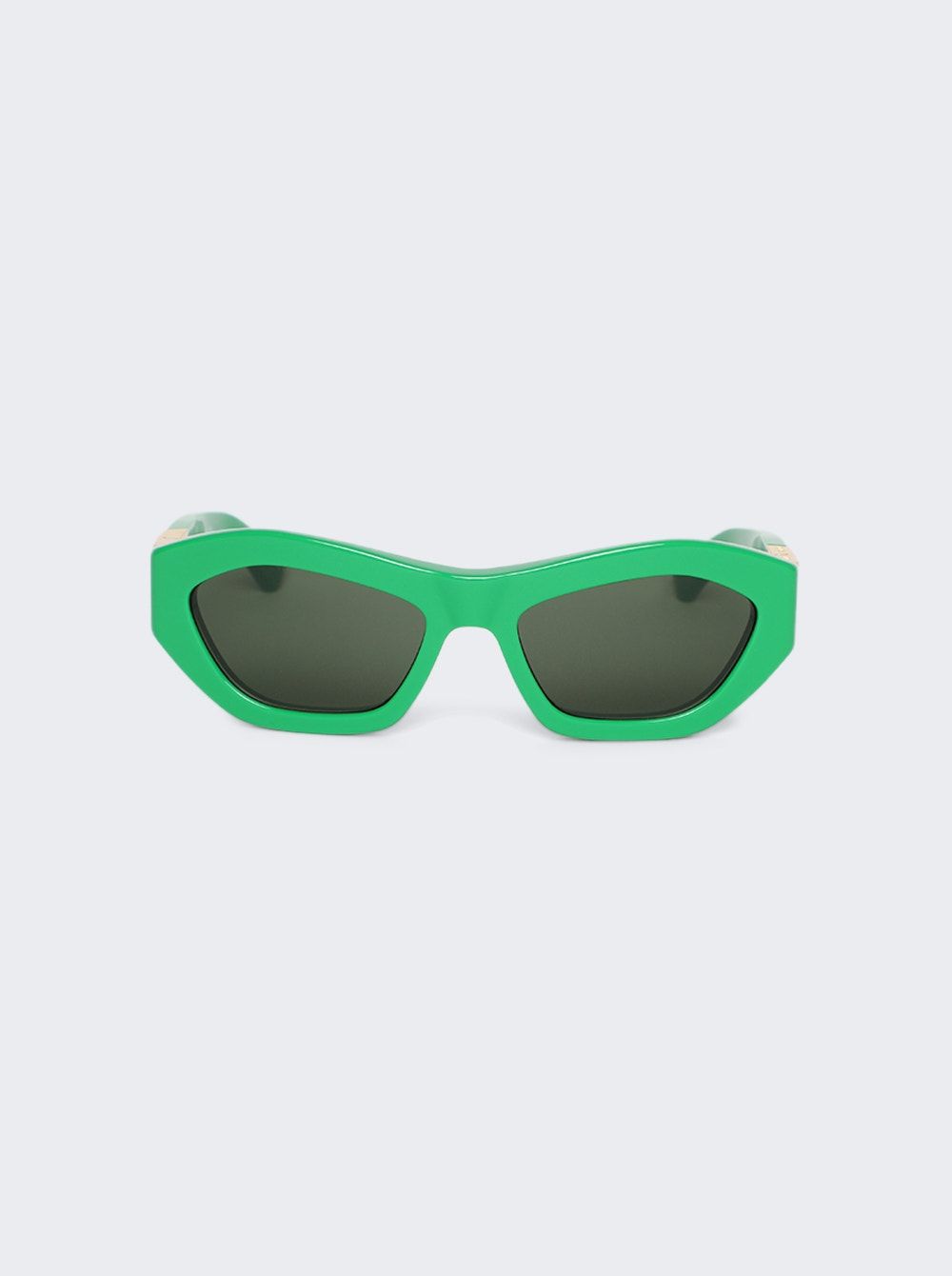 BOTTEGA VENETA Sunglasses - Green | Garmentory display picture 2