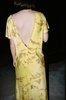 KAHLE V-Back Sheath Dress in Dye Yellow - Thumbnail 4