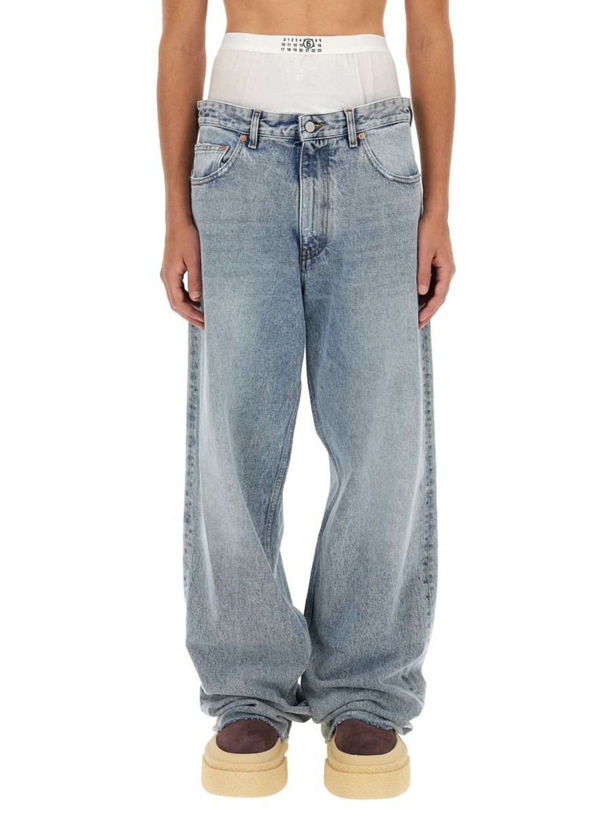 パンツ MM6 Maison Margiela Beige Dyed Jeans MM6 Maison Margiela Beige Dyed Jeans | eBay