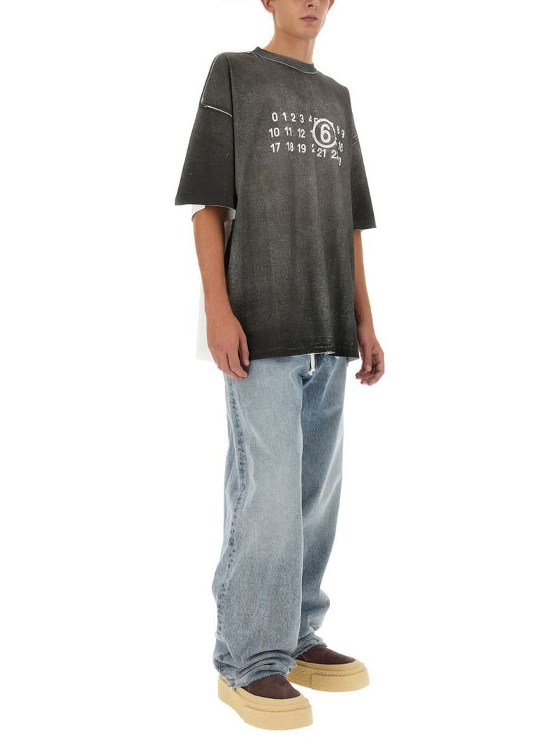 MM6 MAISON MARGIELA JEANS LAYERED EFFECT | Garmentory
