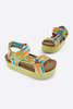 "INTENTIONALLY __________." ZONA PLATFORM SANDAL  - Thumbnail 1