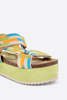 "INTENTIONALLY __________." ZONA PLATFORM SANDAL  - Thumbnail 4