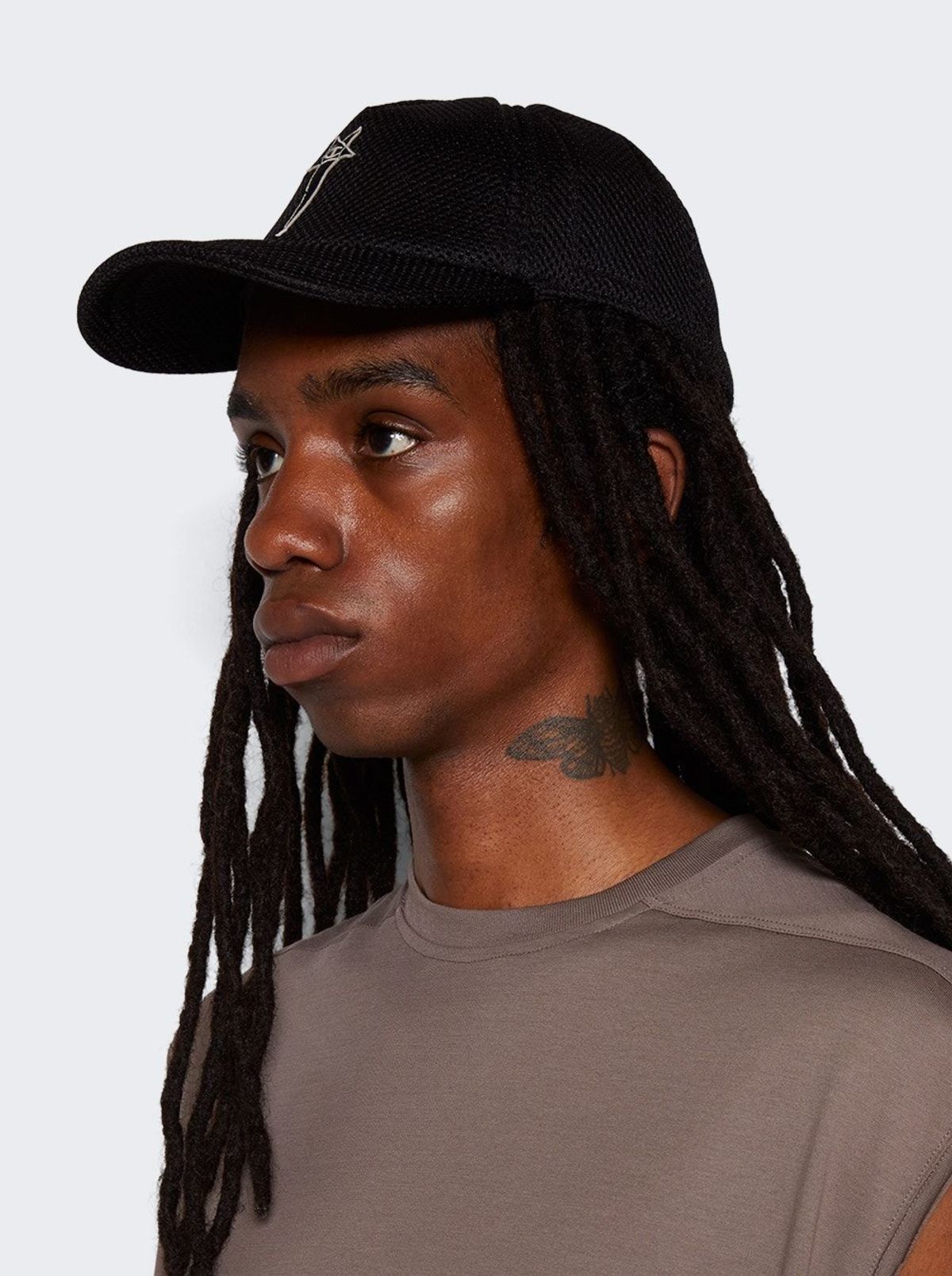 RICK OWENS 24SS LIDO BASEBALL CAP キャップ Rick Owens - Lido Baseball Cap in Black/Dust – SVRN