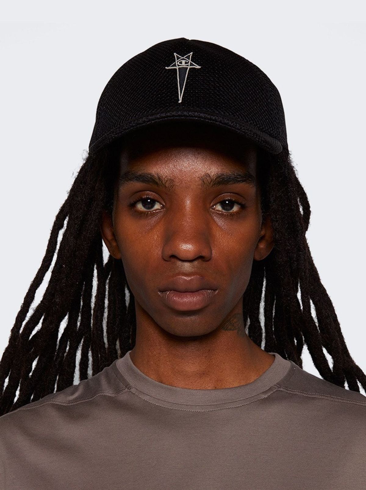 Rick Owens X Champion Baseball Cap - Black | Garmentory