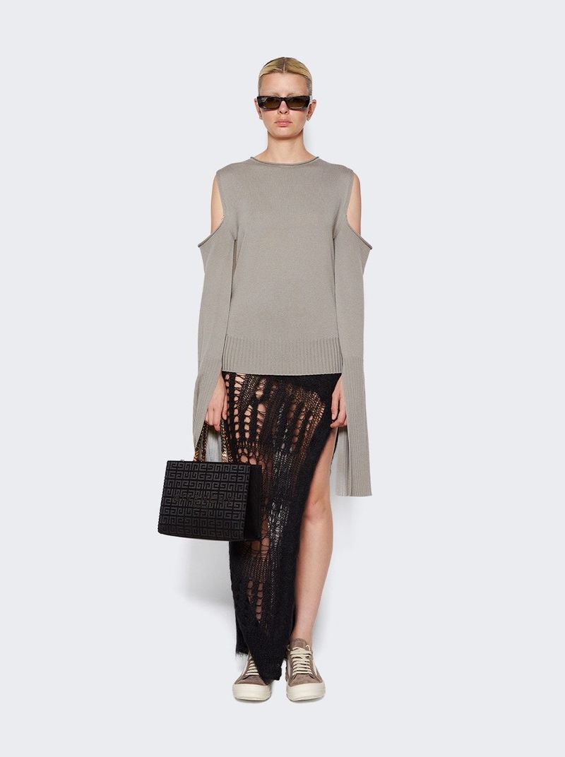 Rick Owens Cape Sleeve Knit Sweater | Garmentory