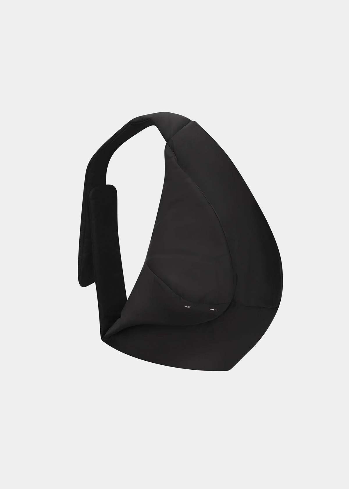 Unisex Heliot Emil AMORPHOUS CROSSBODY BAG - BLACK | Garmentory