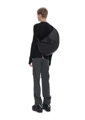 Unisex Heliot Emil AMORPHOUS CROSSBODY BAG - BLACK | Garmentory