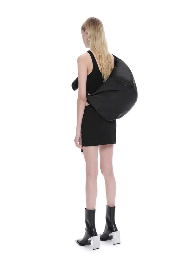 Unisex Heliot Emil AMORPHOUS CROSSBODY BAG - BLACK | Garmentory