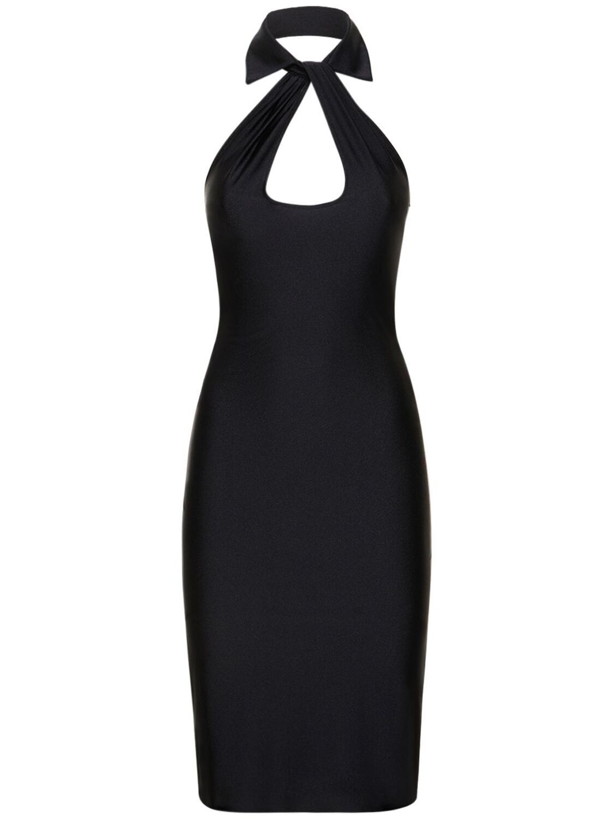 black open chest dress Black Cut out 'Mollie' Dress  Muse Clothing