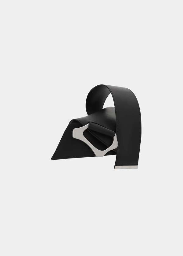 Heliot Emil Maquette Leather Bag - Black | Garmentory