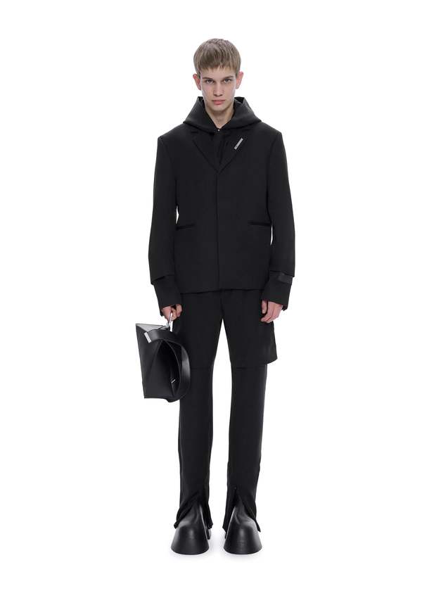 Heliot Emil Maquette Leather Bag - Black | Garmentory