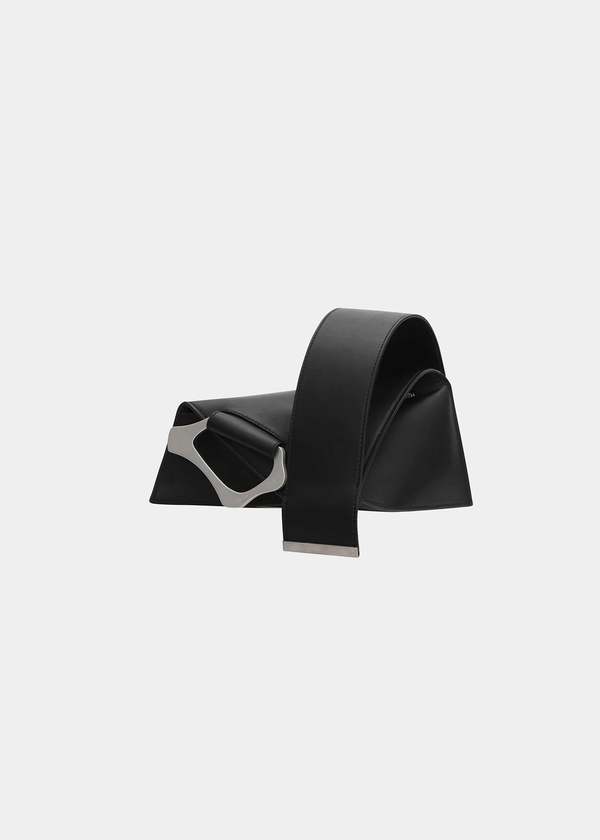 Heliot Emil Maquette Leather Bag - Black | Garmentory
