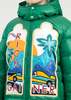 RICHGAINER  EMBROIDERY PATCHWORK PUFFER JACKET - GREEN - Thumbnail 5