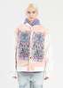 RICHGAINER EMBROIDERY PATCHWORK  BOMBER JACKET - PINK - Thumbnail 1