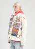 RICHGAINER WHITE EMBROIDERY PATCHWORK BOMBER JACKET - white - Thumbnail 3