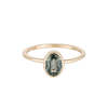 Jennie Kwon Designs Large Green Sapphire Wisp Ring - Thumbnail 1