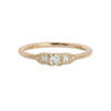 Jennie Kwon Designs Diamond Petite Deco Era Ring - Thumbnail 1