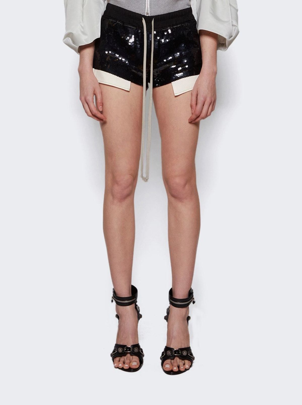 Rick Owens Fog Boxer Shorts - Black | Garmentory