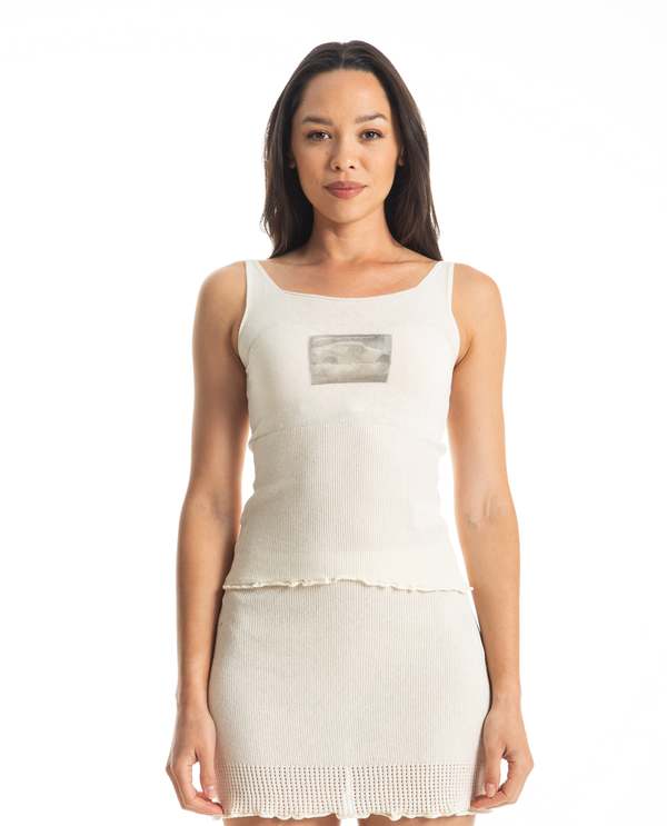 Paloma Wool Press Tank - Off White | Garmentory