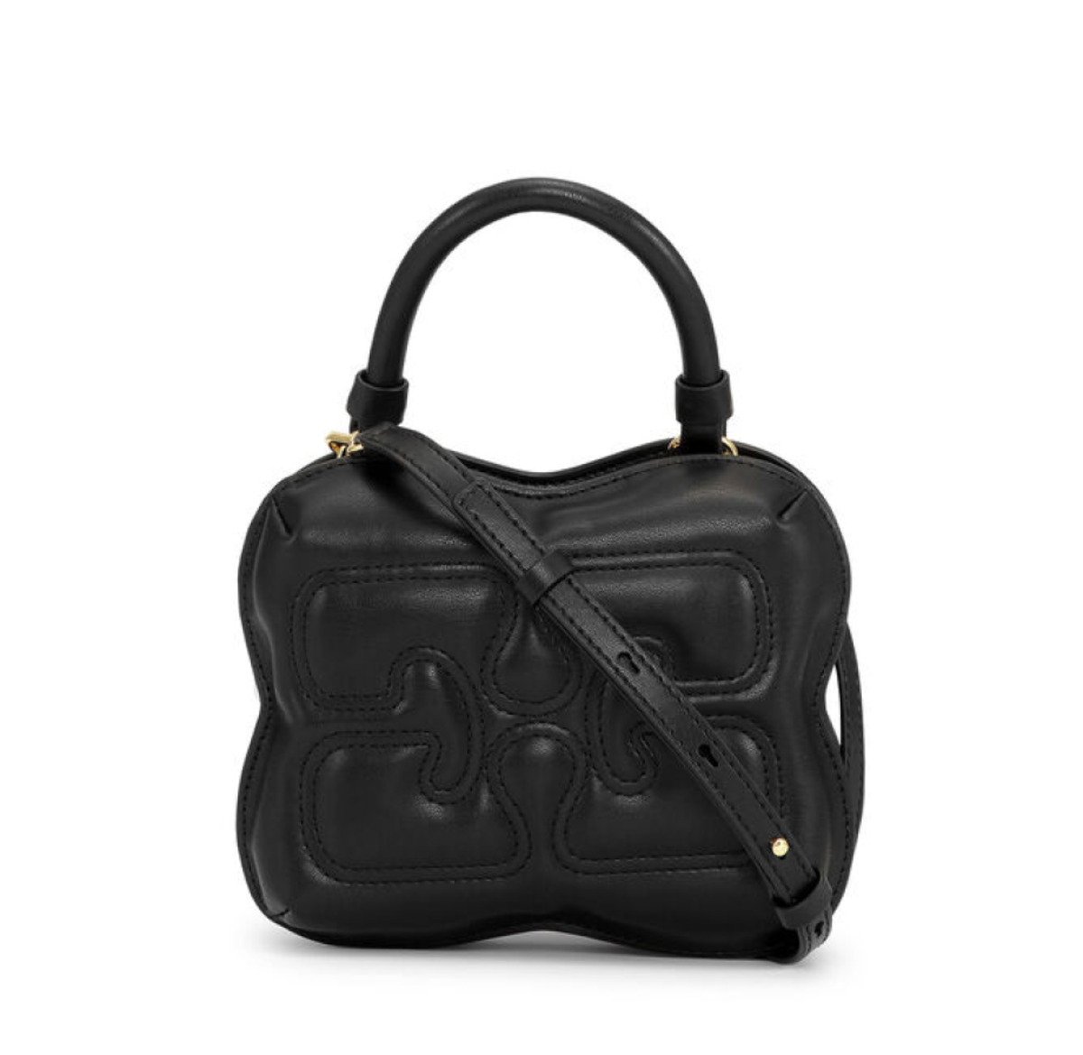 Ganni Butterfly Small Crossbody - Black | Garmentory