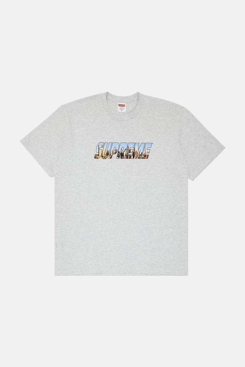 【柴田ひかり着用】シュプリーム☆モーション ロゴ tシャツ グレー 柴田ひかり着用】シュプリーム☆モーション ロゴ tシャツ グレー XL