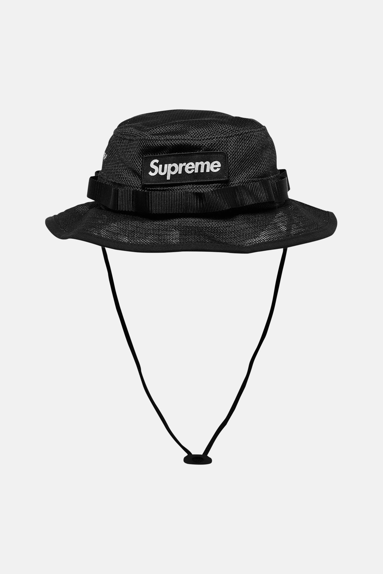 Supreme CORDURA メッシュ サファリハット ブラック S/M Supreme Mesh Cordura Boonie - Black | Garmentory