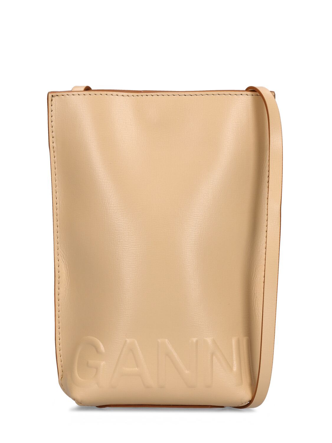 【GANNI】SMALL BANNER CROSSBODY BAG Ganni Small Banner crossbody bag for Women - White in UAE