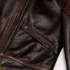 Shangri-la Heritage Aviatore B-3 Shearling Jacket - Seal Brown - Thumbnail 9