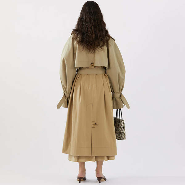 Rejina Pyo Romy Trenchcoat - Sage | Garmentory
