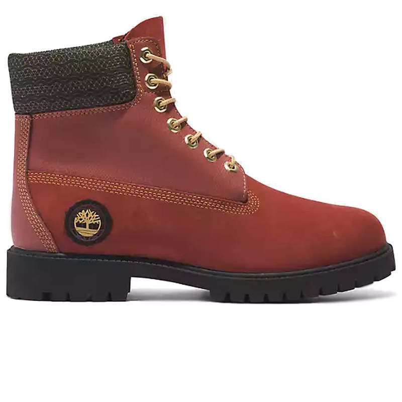■Timberland■ Men's Heritage 6 Inch Waterproof Boots Dark R Timberland Heritage 6-Inch Waterproof Boots - TB0A41MW-EL2